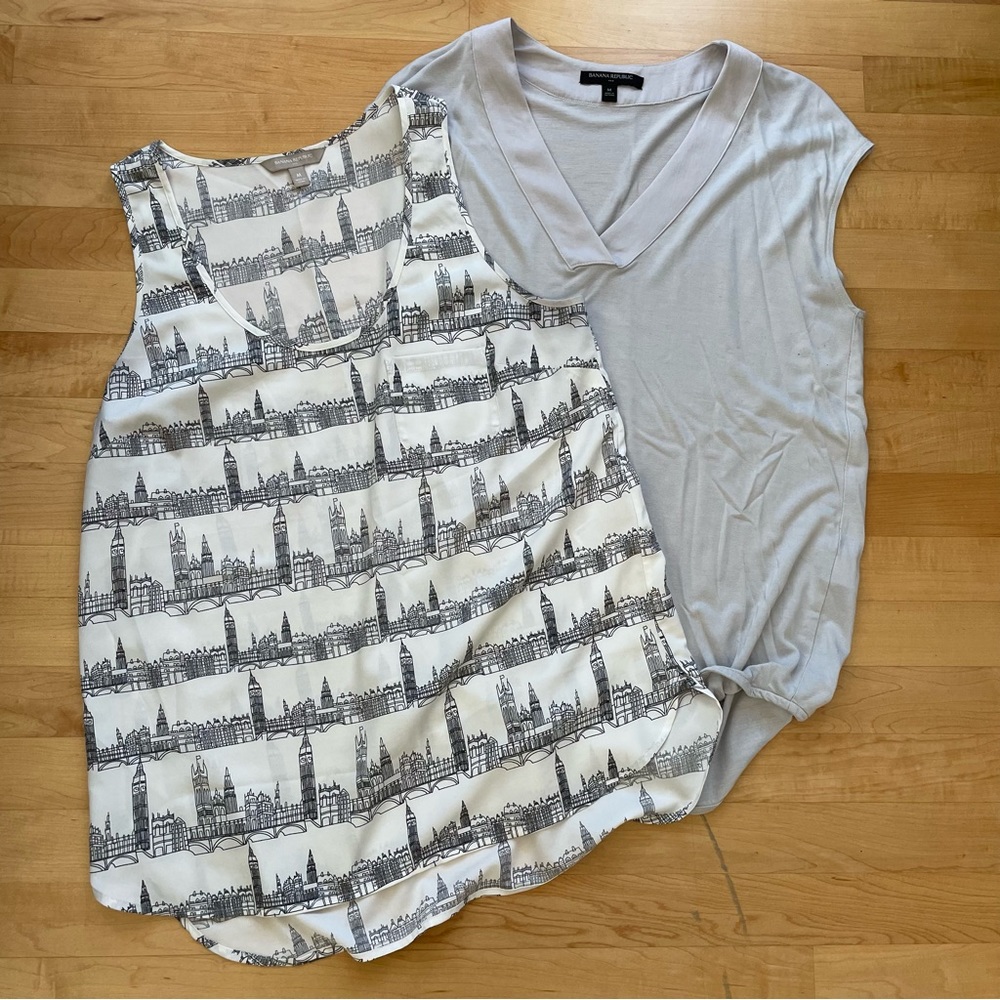 Two banana republic tops